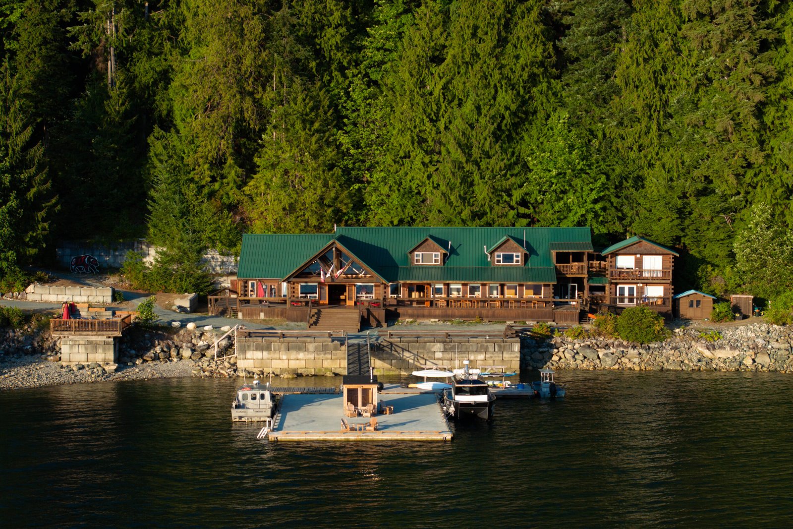 Klahoose Wilderness Resort - Main Lodge